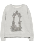 Who Decides War graphic print sweater