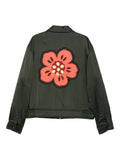 Kenzo logo-embroidered flap-pocket jacket