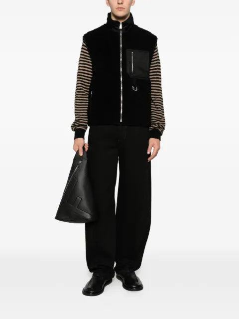 FENDI zip-up chest-pocket gilet