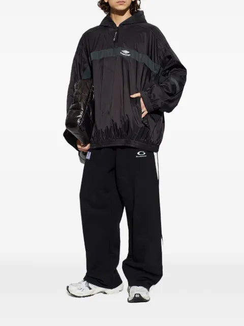 Balenciaga logo-print lightweight jacket
