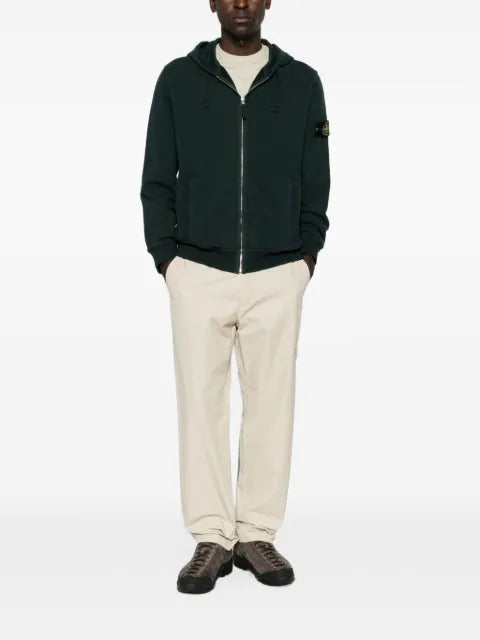 Stone Island 6100067 brushed organic cotton fleece sweatshirt