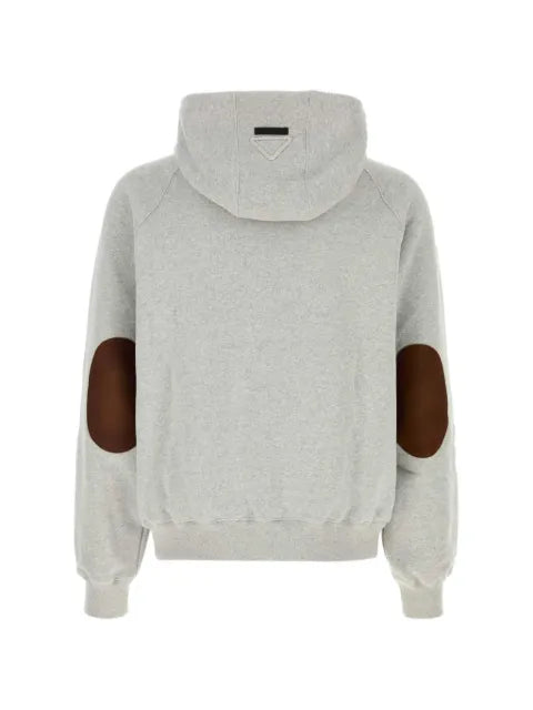 Prada cotton fleece hoodie
