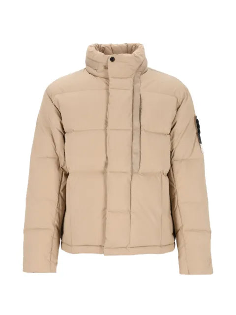 Stone Island quilted Compass-patch padded jacket