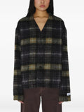Dr. Denim Julian check-pattern cardigan