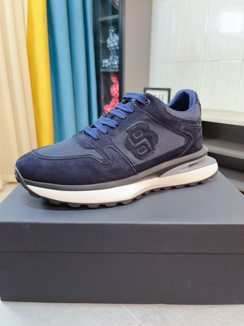 Hugo Boss Men's Layered Low-Top Sneakers